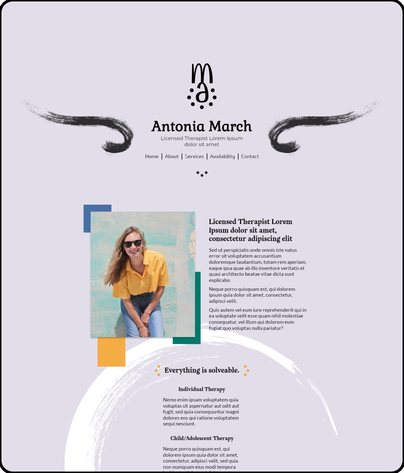 Desktop landing image